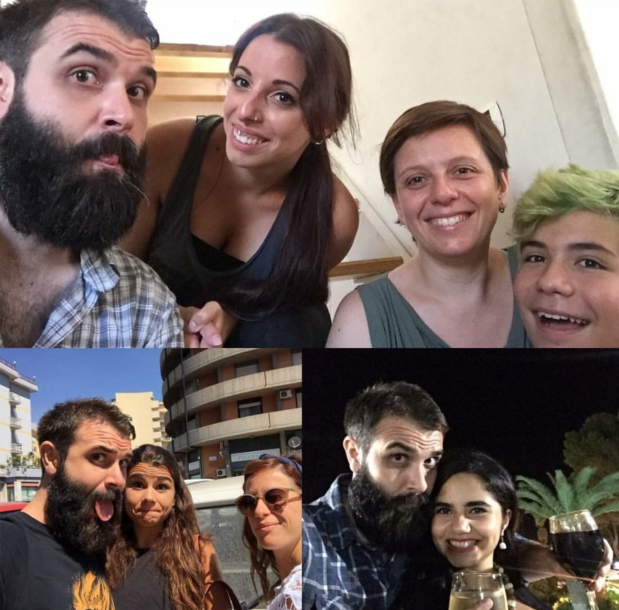 Roberta, Giusi, Tommaso (Catania, 1-2 agosto 2016) / Cristina e Mariavittoria (Catania, 3 agosto 2016) / Giuliana (Gravina di Catania, 4 agosto 2016)